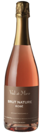 Rosé of Pinot Noir Brut Nature, Val de Mer